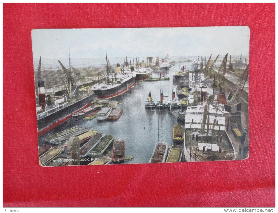 > England> Yorkshire > Hull ( King George Dock ----ref 1763 - Hull