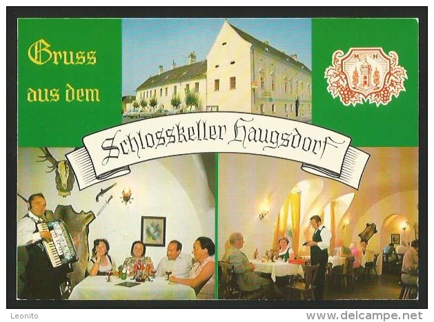 HAUGSDORF Niederösterreich Hollabrunn Gasthaus SCHLOSSKELLER - Hollabrunn