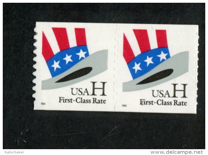 307866623 USA POSTFRIS MINT NEVER HINGED POSTFRISCH EINDWANDFREI SCOTT 3265 Uncle Sam S Hat - Coils & Coil Singles