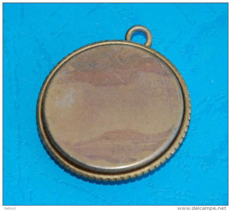 Old Porte Photo - Brass, 4,2 Cm. Diameter - Anhänger