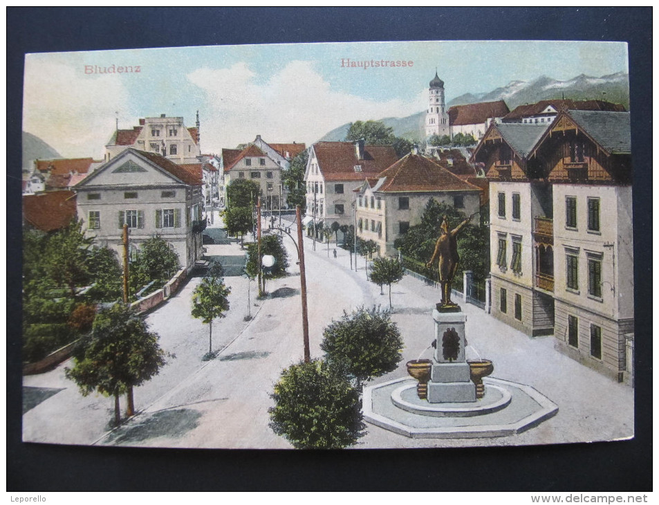 AK BLUDENZ Hauptstrasse Ca.1910  /// D*15690 - Bludenz