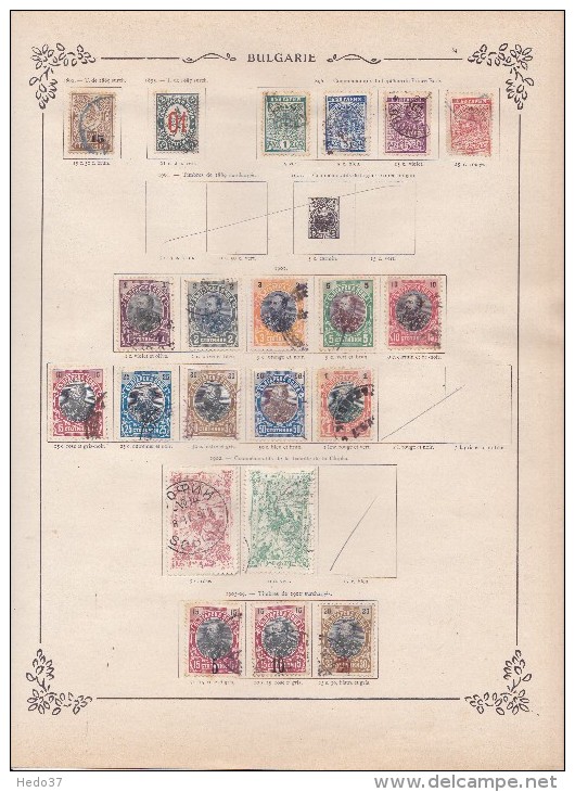 Bulgarie Ancienne Collection Petit Prix - 4 Scans - Collections, Lots & Series