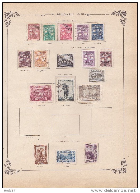 Bulgarie Ancienne Collection Petit Prix - 4 Scans - Collections, Lots & Séries