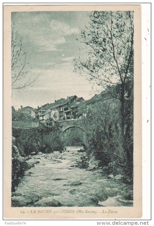 19.  -  LA  ROCHE-sur-FORON  (Hte-Savoie).  -  Le  Foron - La Roche-sur-Foron