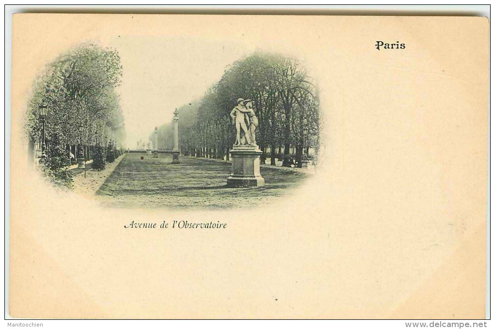 DEP 75 PARIS LOT DE 10 CARTES NEUVES AVANT 1904