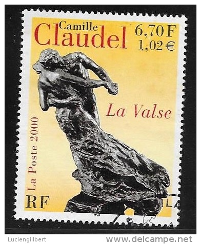 N° 3309    FRANCE  -  LA VALSE  C. CLAUDEL -  OBLITERE  2000 - Oblitérés