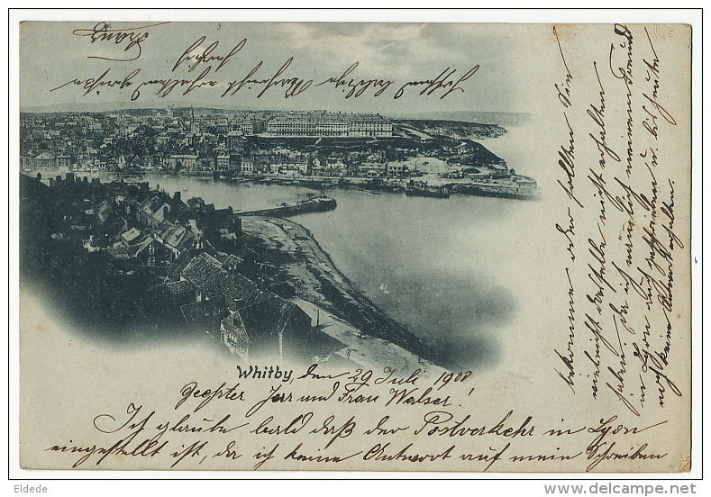 Whitby Short Size Card  P. Used 1900 - Whitby