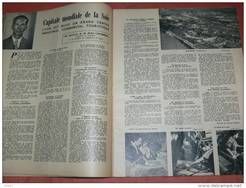 1958   LA VIE DU RAIL N° 656  /    LYON     / METIER CHEMINOT / TRAIN / CHEMINS DE FER /