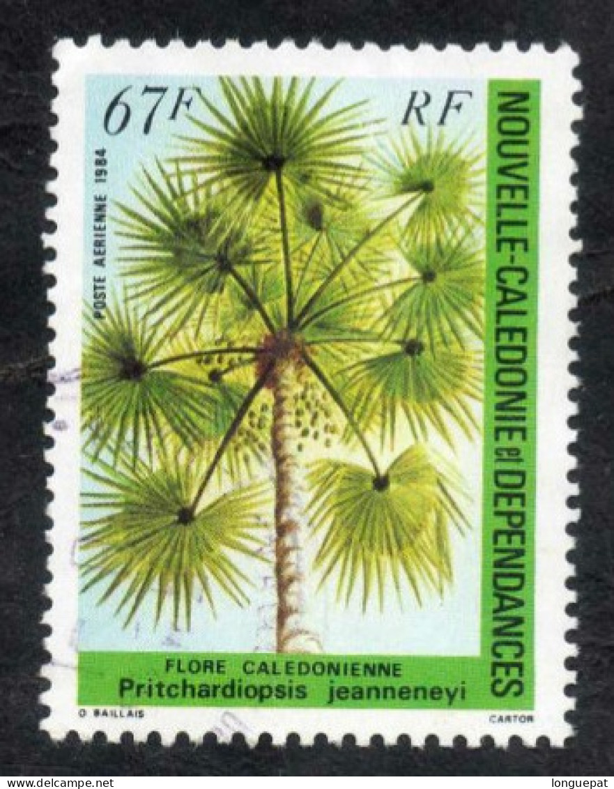 Nelle CALEDONIE : Flore Calédonienne - Pritchardiopsis Jeanneneyi : Palmier Rare Et Endémique -Arbre - Used Stamps