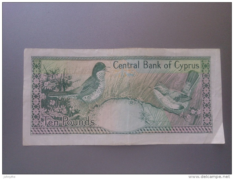 Cyprus 1990 10 Pounds - Cyprus