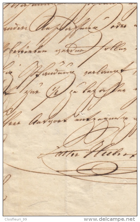 Ganz Altes Stempel Aus Wallenstadt, 30 Sept. 1862 Auf Bogenbrief - Postmark Collection