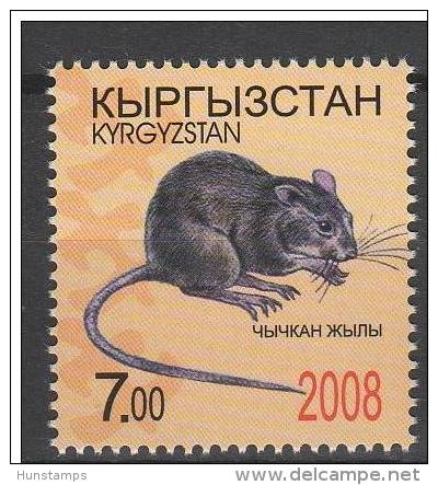 Kyrgyzstan 2008. Animals / Mause Stamp MNH (**) - Kirgisistan