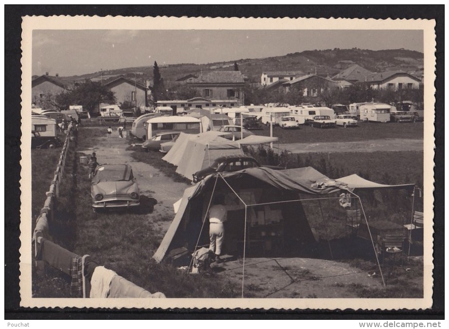 Camping Ou ? - Voiture - Citroën DS -  Simca  Aronde - Versailles - Caravane -  éditeur Gevaert - Correspondance 17/8/64 - To Identify