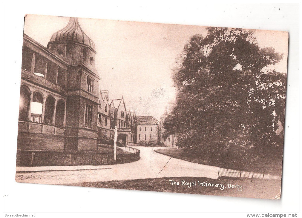 Derbyshire DERBY ROYAL INFIRMARY HOSPITAL THE CROMWELL SERIES WFD USED - Derbyshire