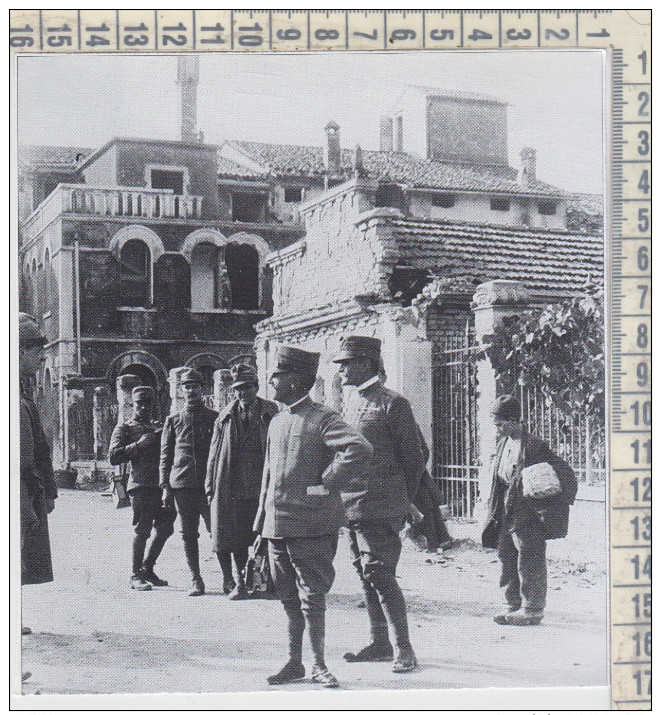 Militari Guerra 1915/1918  Sacile Pordenone  Re Vittorio Emanuele - Andere & Zonder Classificatie