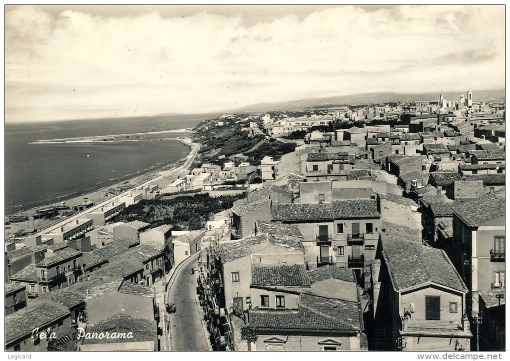 GELA PANORAMA 1962 - Gela