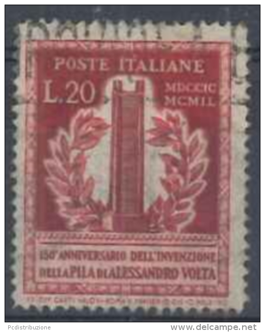 ITALIA REPUBBLICA - US 1949 (CATALOGO N.° 611) (2736) - 1946-60: Used