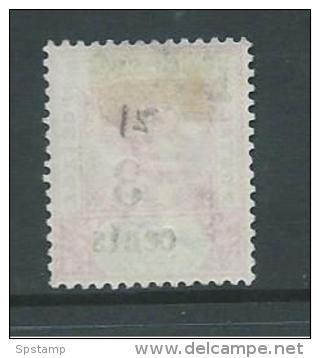 Seychelles 1893 Queen Victoria 3 Cent Surcharge Fresh Colour ,  Unused - Seychellen (...-1976)