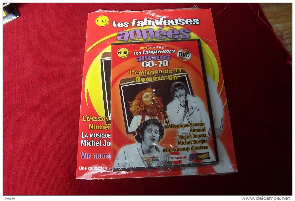 LES FABULEUSES ANNEES  60 / 70  AVEC REVUE  No 61 - Colecciones & Series