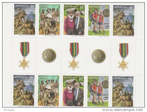 Australia 2010 Kokoda Gutter Srip MNH - Mint Stamps