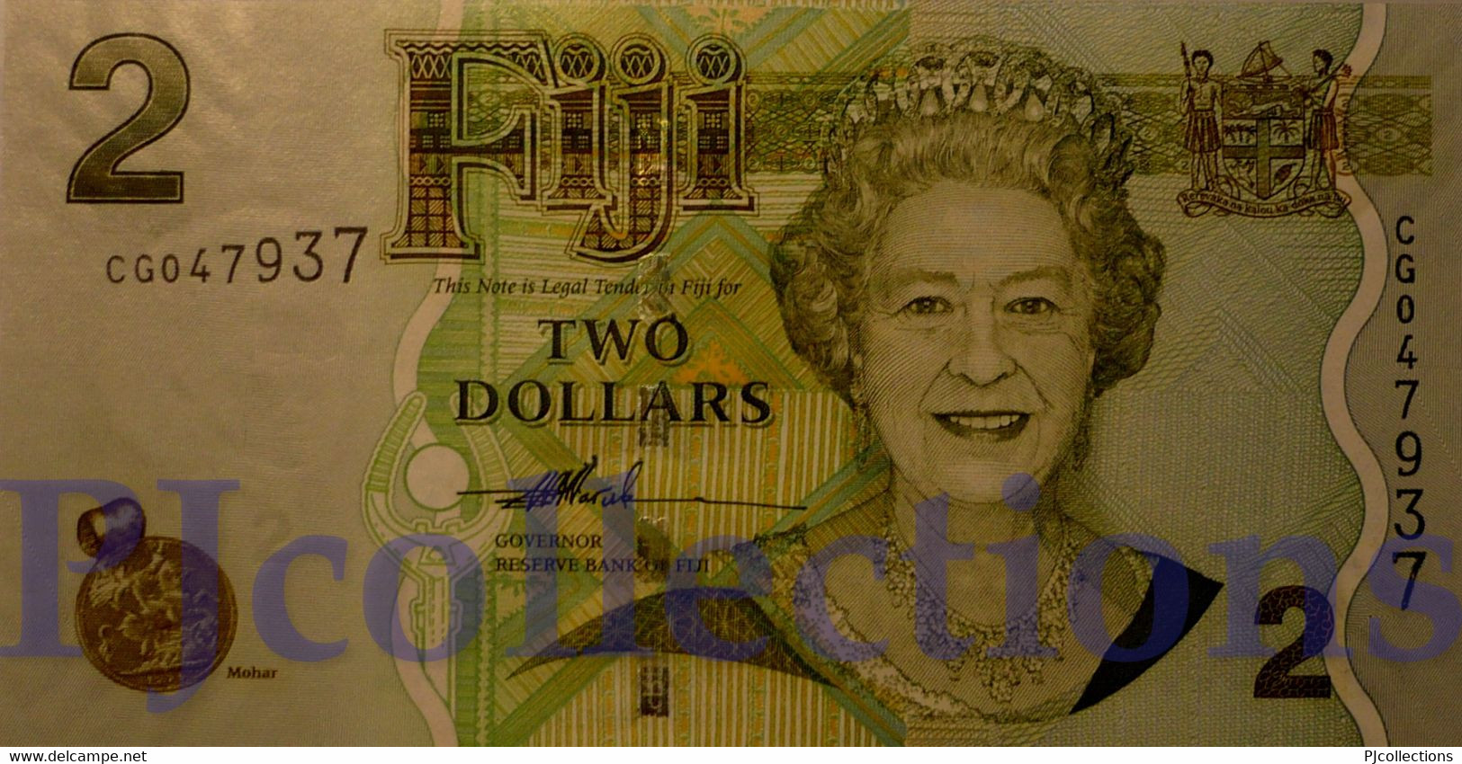 FIJI 2 DOLLARS 2007 PICK 109a UNC - Fiji