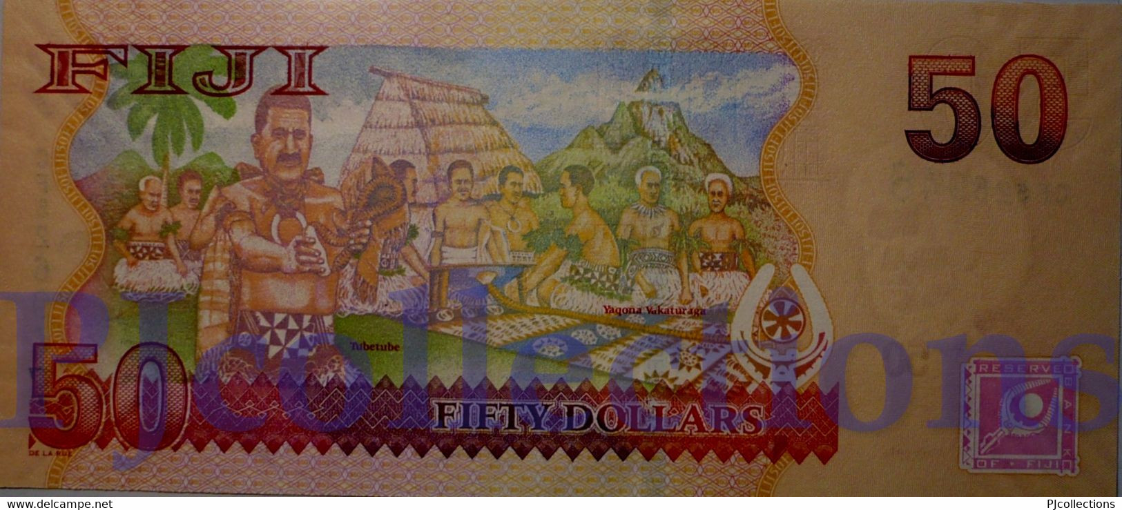 FIJI 50 DOLLARS 2007 PICK 113a UNC - Fidschi