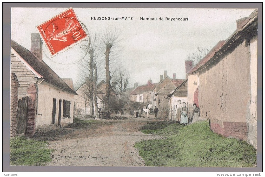 RESSONS - Sur - MATZ . Hameau De Bayencourt . - Ressons Sur Matz