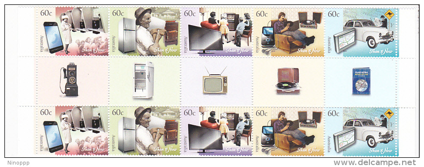 Australia 2012 Technology Gutter Strip MNH - Mint Stamps