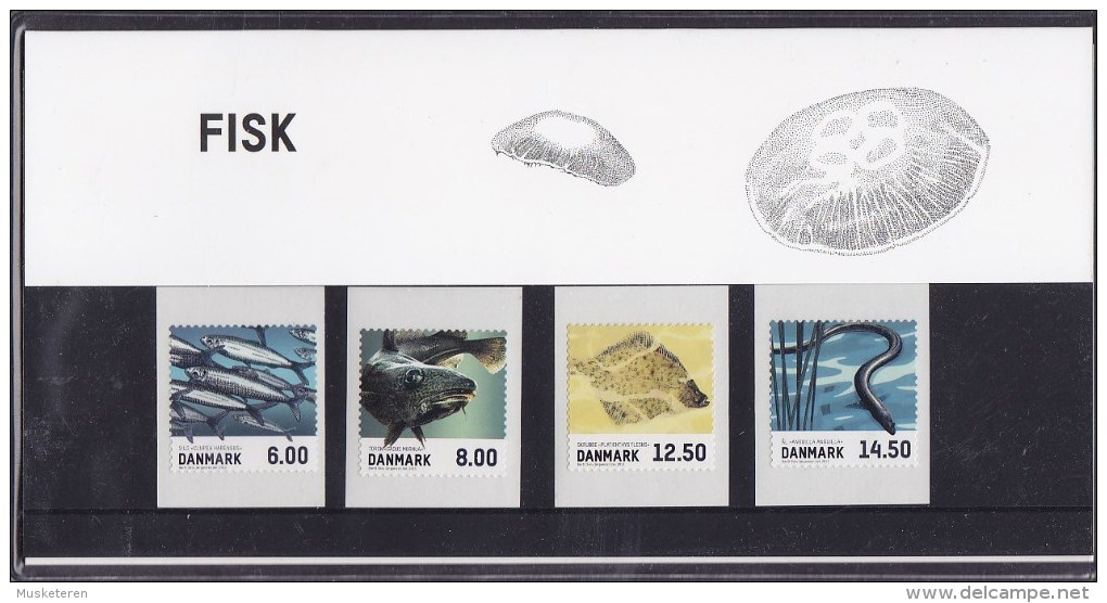 Denmark 2010 Souvenir Presentation Pack Fish Fische Complete Set MNH** - Ungebraucht