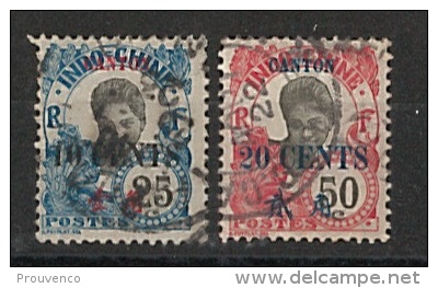 CANTON  YT  74-78      OBLIT.  TB - Used Stamps