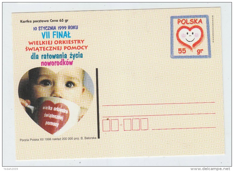 Poland AGENCY FOR THE BETTERMENT OF CHILDREN MINT POSTCARD - Other & Unclassified