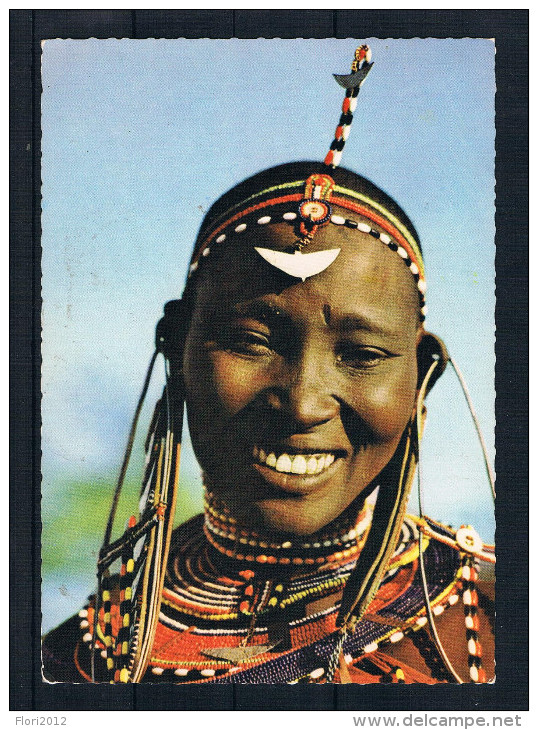 (1307) AK Kenya - Masai Woman - Kenia