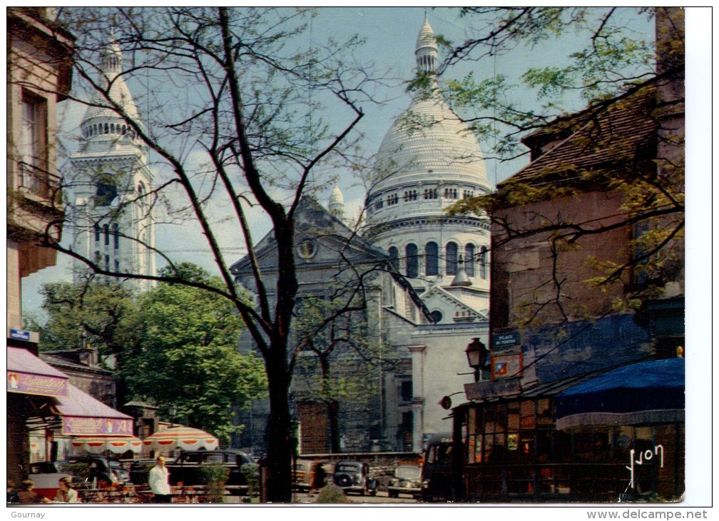 Paris : La Basilique Du Sacré Coeur Et La Place Du Tertre (n°312 Yvon) - Places, Squares