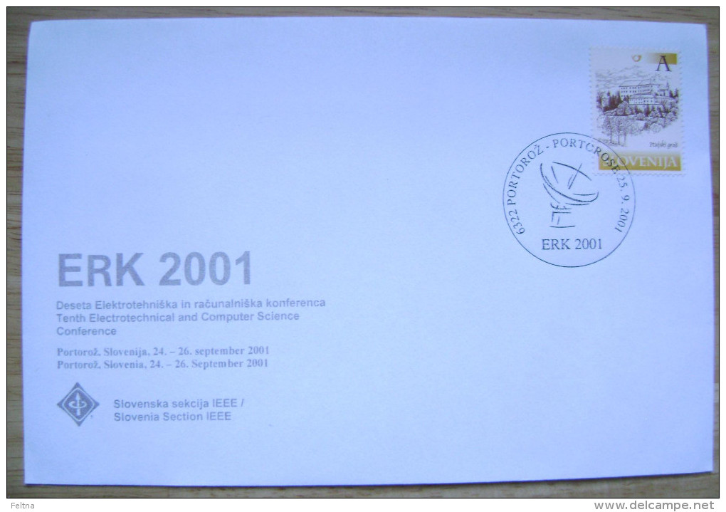 2001 SLOVENIA COVER 10. ELECTROTECHNICAL AND COMPUTER SCIENCE CONFERENCE ERK PORTOROZ - Computers