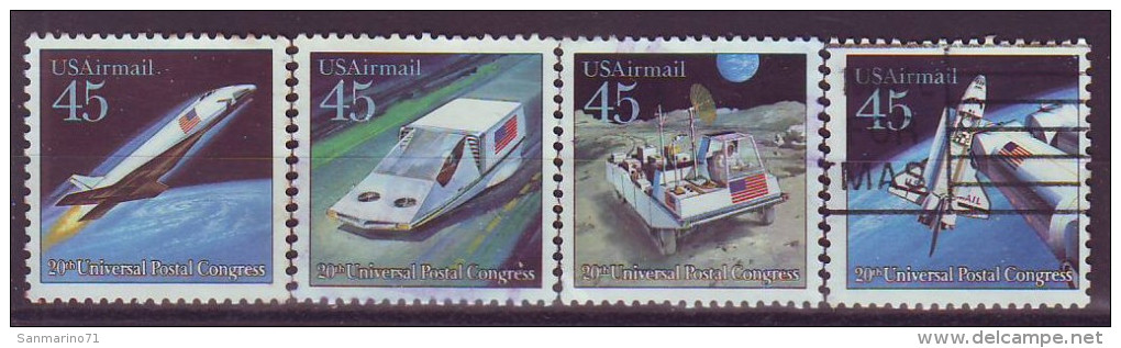 UNITED STATES 2068-2071,used,space - América Del Norte