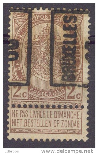 België/Belgique  Preo  N°315A  Bruxelles 1900. - Rolstempels 1900-09