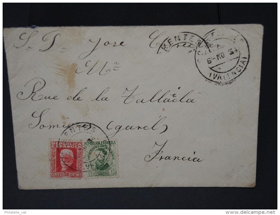 ESPAGNE - Lettre Censurée - Guerre Républicaine - Détaillons Collection - Lot N° 5465 - Marques De Censures Républicaines