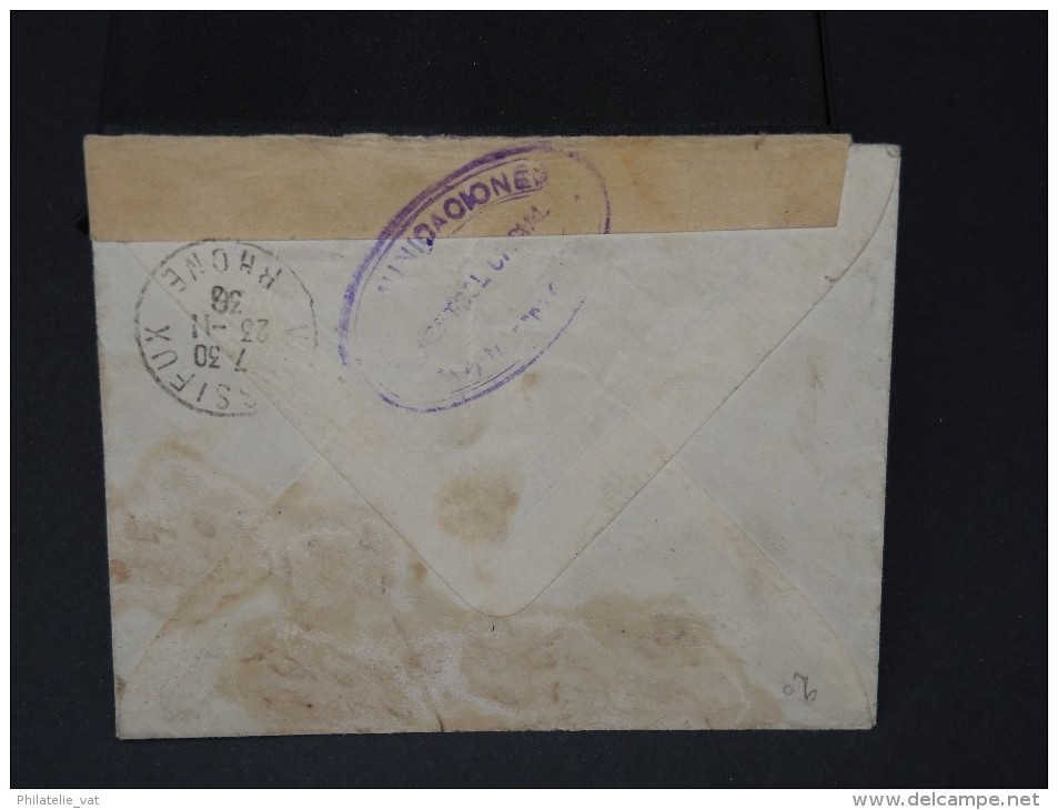 ESPAGNE - Lettre Censurée - Guerre Républicaine - Détaillons Collection - Lot N° 5466 - Marques De Censures Républicaines