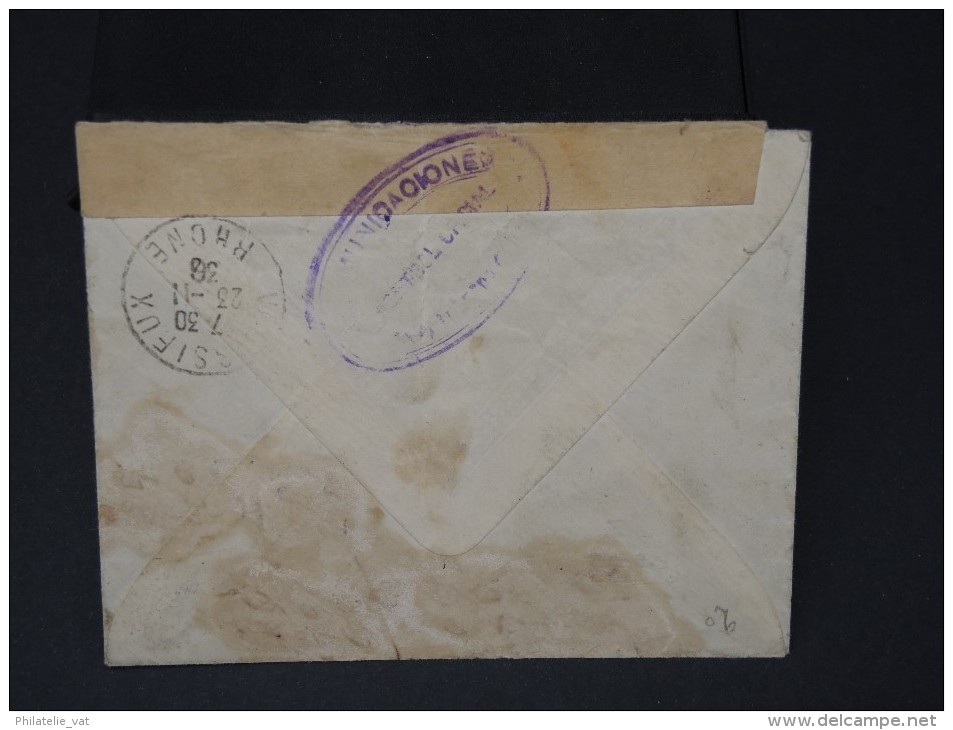 ESPAGNE - Lettre Censurée - Guerre Républicaine - Détaillons Collection - Lot N° 5466 - Marcas De Censura Republicana