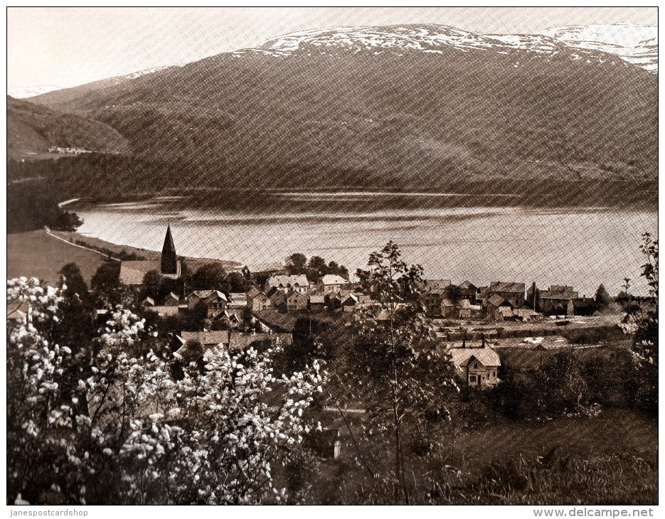 NORGE - NORWAY - 1917 - TOURIST BROCHURE FULL OF PICTURES AND ADVERTS - IDEAL FOR FRAMING - Scandinavian Languages