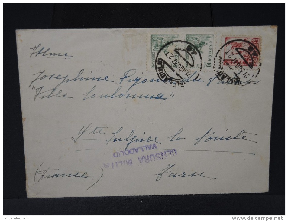 ESPAGNE - Lettre Censurée - Guerre Nationaliste - Détaillons Collection - Lot N° 5482 - Nationalistische Zensur