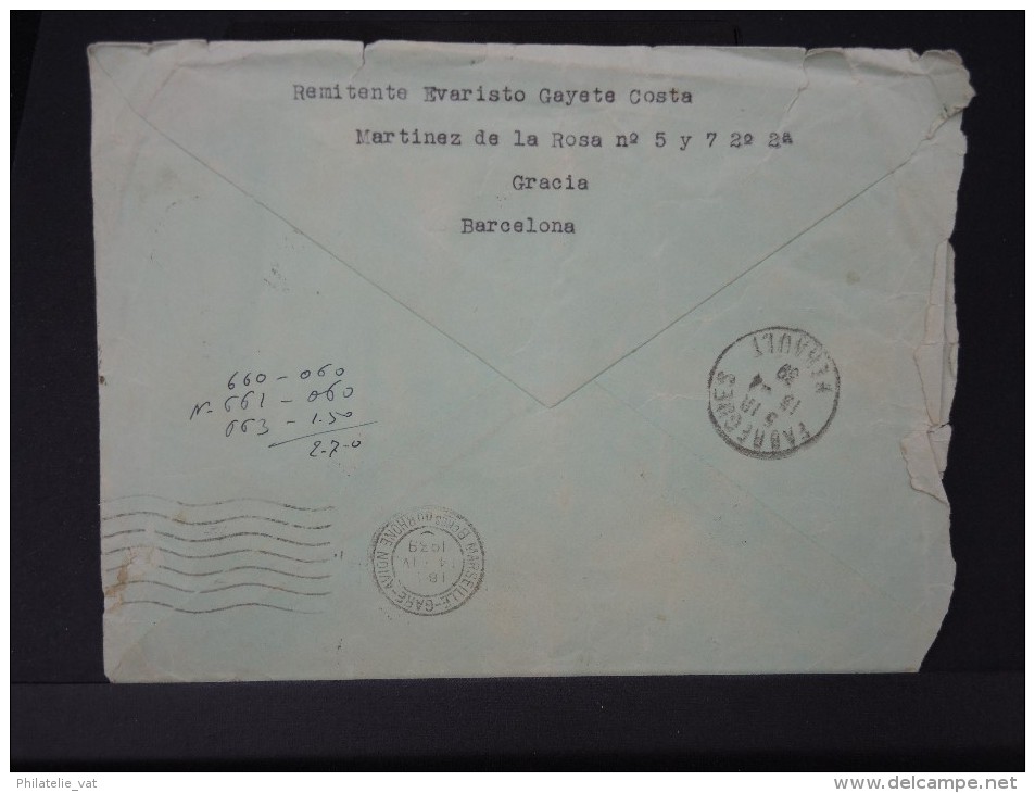 ESPAGNE - Lettre Censurée - Guerre Nationaliste - Détaillons Collection - Lot N° 5494 - Marques De Censures Nationalistes
