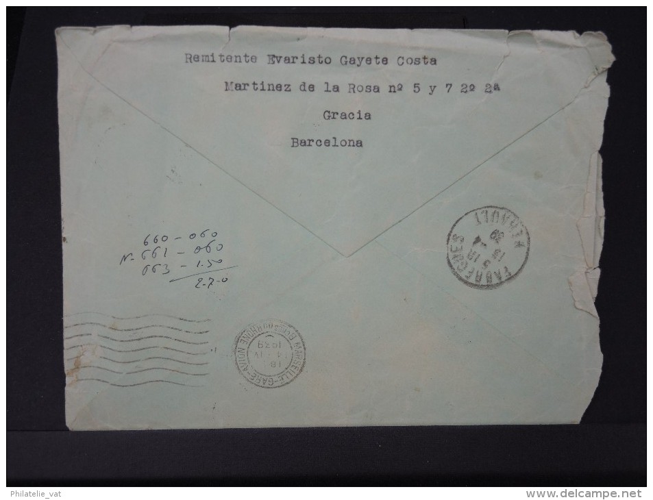 ESPAGNE - Lettre Censurée - Guerre Nationaliste - Détaillons Collection - Lot N° 5494 - Marcas De Censura Nacional