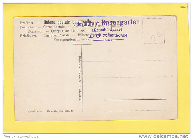 CPA   - DAMENORCHESTER GERMANIA - Dir Th. AUST. -  éditeur Kemnitz EBERSWALDE - Voir Cachet Verso - Eberswalde