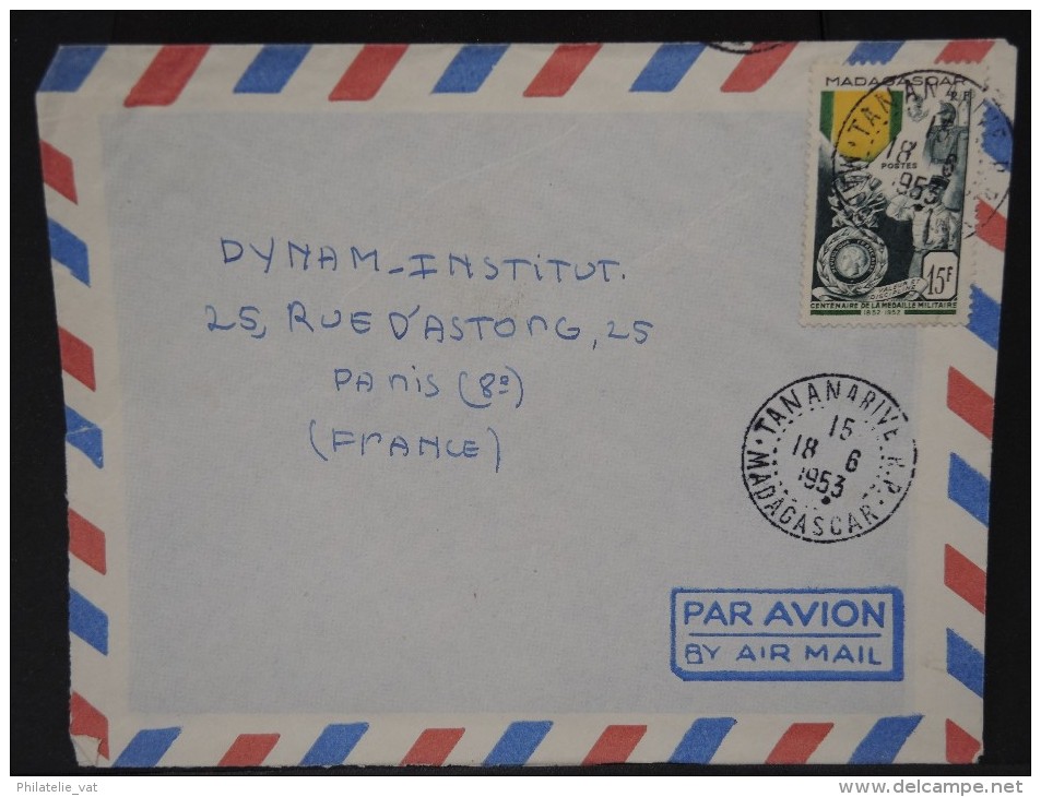 FRANCE - Colonies Française - Grande Série Coloniale - 5 Lettres De Pays Différents - A Voir - Lot N° 5498 - 1952 Centenaire De La Médaille Militaire