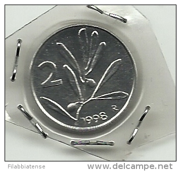 1998 - Italia 2 Lire - Da Divisionale       ---- - 2 Lire