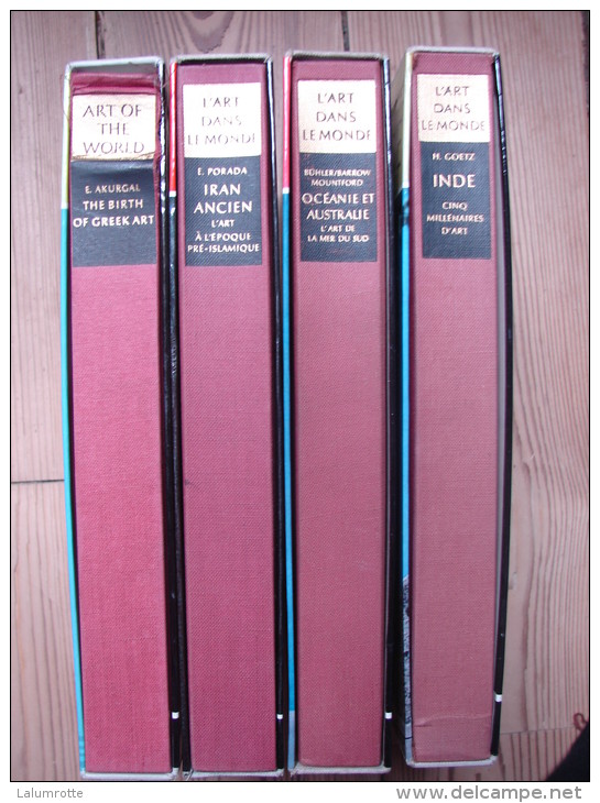 AF. Lot. 423. L'Art Dans Le Monde. 4 Volumes. - Histoire