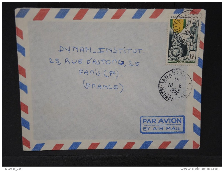FRANCE - Colonies Française - Grande Série Coloniale - 5 Lettres De Pays Différents - A Voir - Lot N° 5501 - 1952 Centenaire De La Médaille Militaire