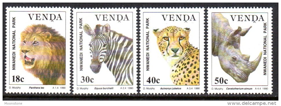Venda 1990 Nwanedi National Park Set Of 4, MNH - Venda