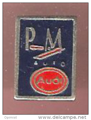 43522-pin's -PM AUTO MERIGNAC.AUDI VOLKSWAGEN , Gironde... - Audi